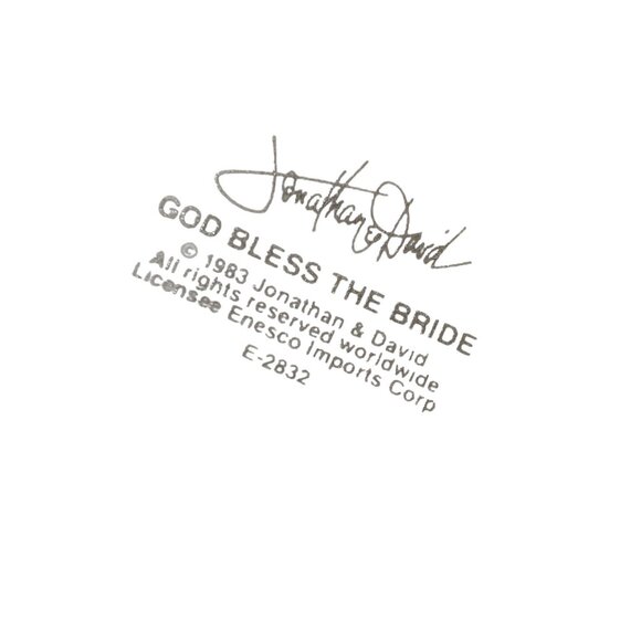 Precious Moments GOD BLESS THE BRIDE Figurine - Picture 10 of 10